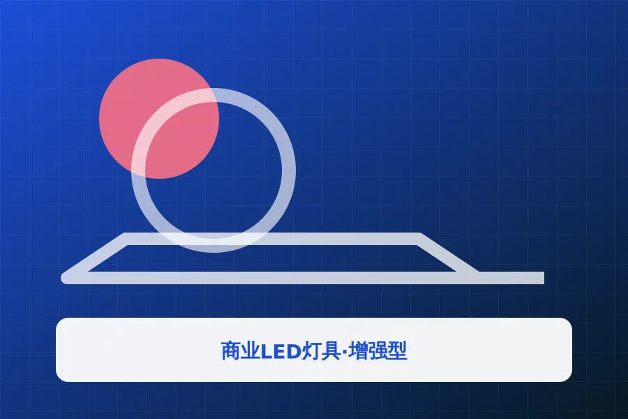 商业LED灯具·增强型应用示意图